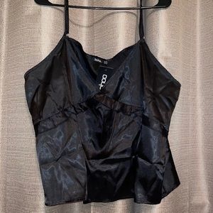 Boohoo Ruffle Cami & Shorts set, US 18 plus